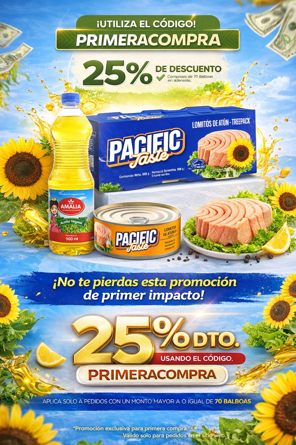 ¡HAZ TU PRIMERA COMPRA MAYORISTA CON 25% DE DESCUENTO!