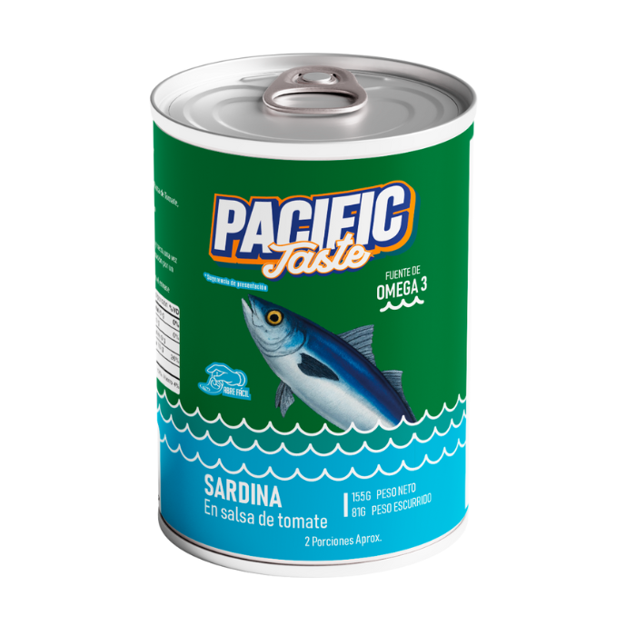 Caja de Sardina en Salsa de Tomate Tinapa 155g
