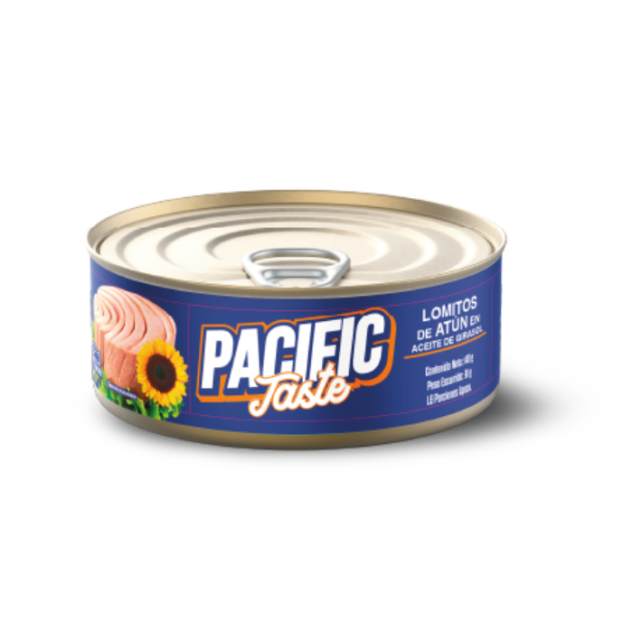 Caja de Lomitos de Atun con Aceite